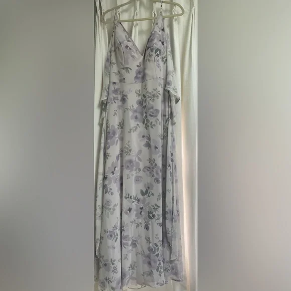 jenny yoo dani bridesmaid dress Jenny Yoo Dresses | Jenny Yoo Bridesmaid Dress Dani Print | Color: Purple | Size: 16